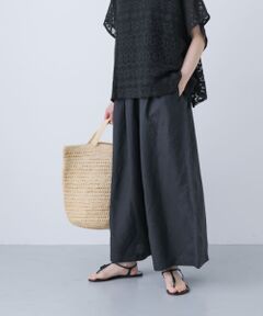 新品☆かぐれ☆ワイドパンツ 楽天市場】リネンドットワイドパンツ／かぐれ（kagure） : 丸井