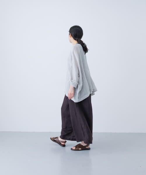 かぐれ / かぐれ その他パンツ | リネンレーヨンワイドギャザーパンツ | 詳細18