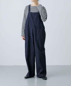 【美品】かぐれ　白サロペット かぐれ サロペット ホワイト フリーサイズ