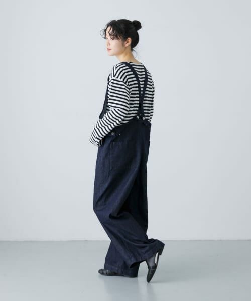 ☆かぐれ サロペット② M～L バッククロスサロペット （サロペット・オールインワン）｜か