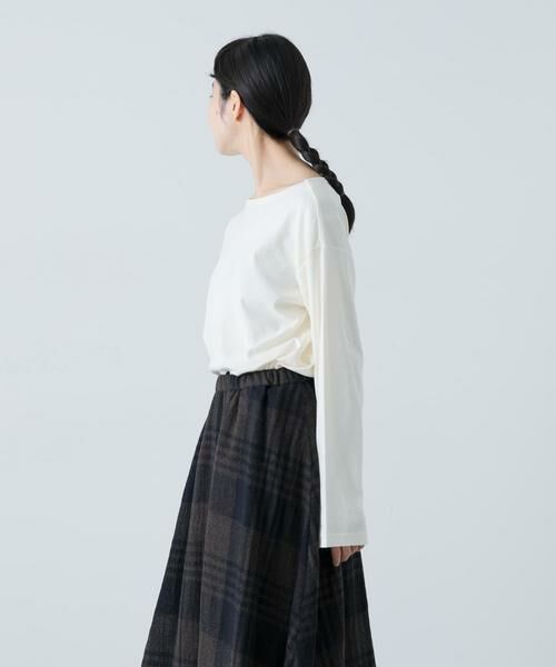 かぐれ / かぐれ Tシャツ | ボートネックロングカットソー | 詳細14