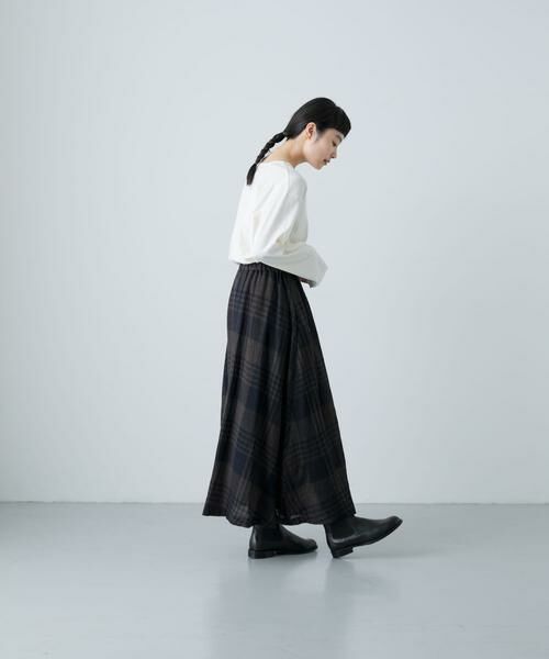 かぐれ / かぐれ Tシャツ | ボートネックロングカットソー | 詳細16