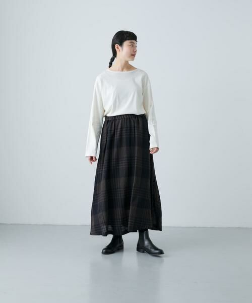 かぐれ / かぐれ Tシャツ | ボートネックロングカットソー | 詳細17