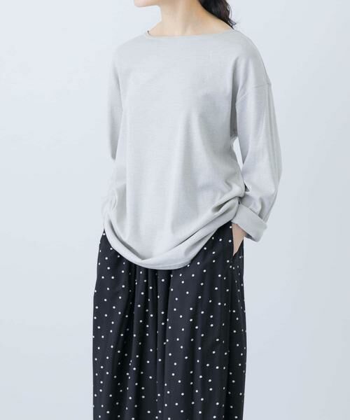かぐれ / かぐれ Tシャツ | ボートネックロングカットソー | 詳細20