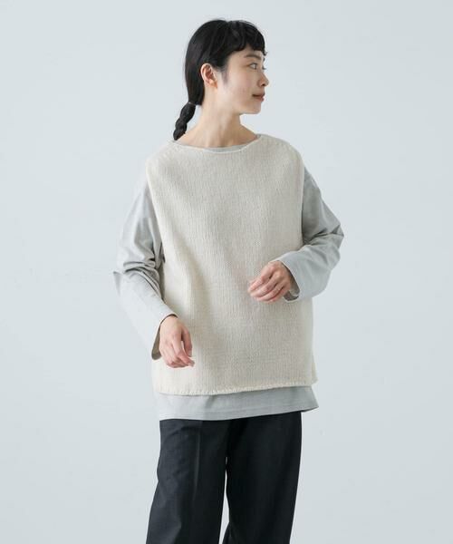 かぐれ / かぐれ Tシャツ | ボートネックロングカットソー | 詳細25