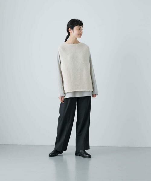 かぐれ / かぐれ Tシャツ | ボートネックロングカットソー | 詳細26