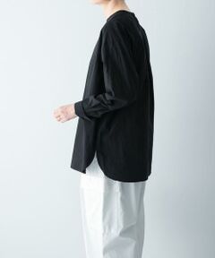 かぐれ / かぐれ シャツ・ブラウス | コットンシルククルーネックプルオーバー