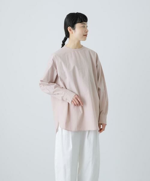 かぐれ / かぐれ シャツ・ブラウス | コットンシルククルーネックプルオーバー | 詳細10