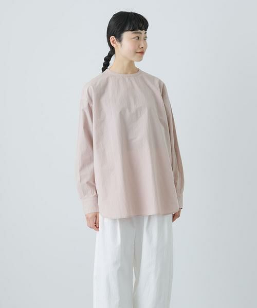 かぐれ / かぐれ シャツ・ブラウス | コットンシルククルーネックプルオーバー | 詳細9