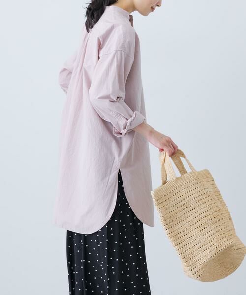 かぐれ / かぐれ シャツ・ブラウス | コットンシルクチュニックシャツ | 詳細2