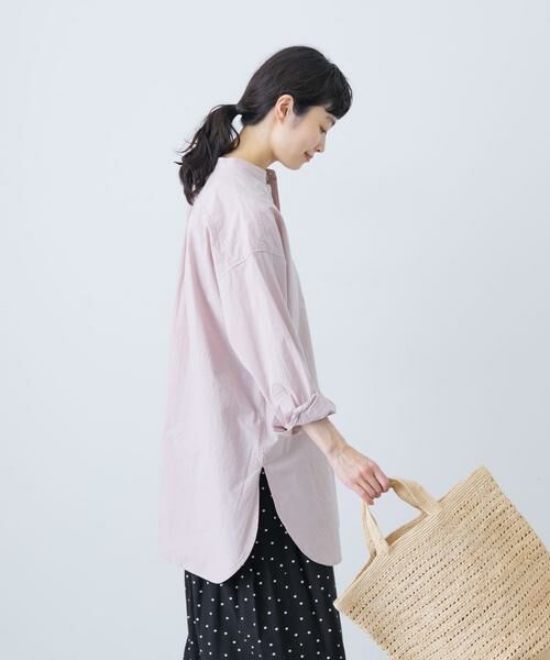 かぐれ / かぐれ シャツ・ブラウス | コットンシルクチュニックシャツ | 詳細3
