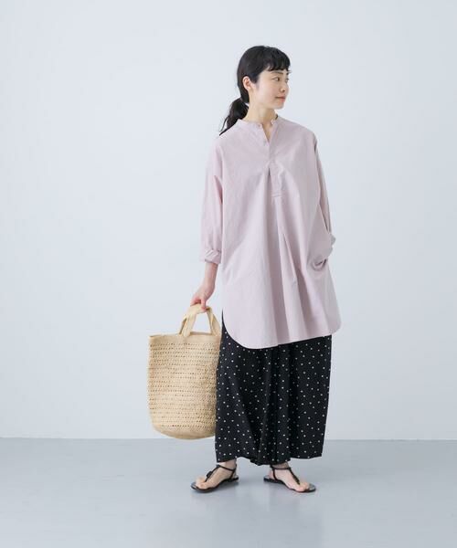 かぐれ / かぐれ シャツ・ブラウス | コットンシルクチュニックシャツ | 詳細5