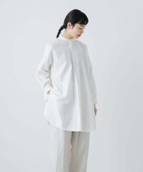 かぐれ / かぐれ シャツ・ブラウス | コットンシルクチュニックシャツ | 詳細22
