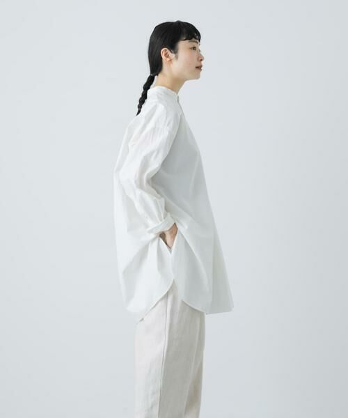 かぐれ / かぐれ シャツ・ブラウス | コットンシルクチュニックシャツ | 詳細24
