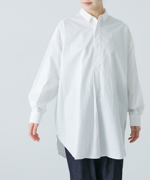 かぐれ / かぐれ シャツ・ブラウス | コットンワイドプルオーバーシャツ | 詳細13