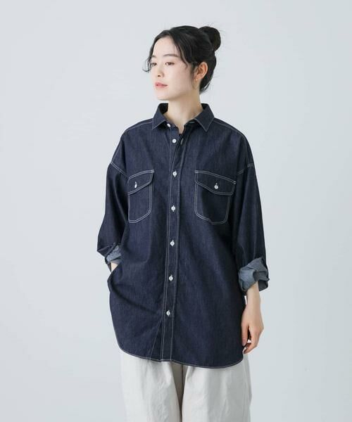 かぐれ / かぐれ シャツ・ブラウス | デニムワークシャツ | 詳細3
