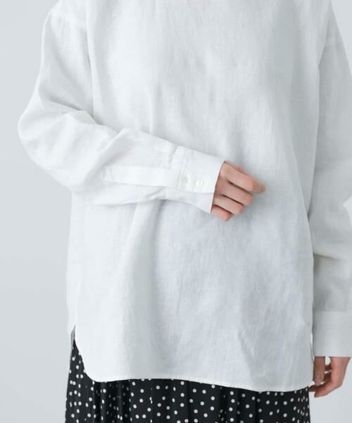 かぐれ / かぐれ シャツ・ブラウス | リネンクルーネックプルオーバー | 詳細22