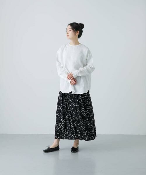 かぐれ / かぐれ シャツ・ブラウス | リネンクルーネックプルオーバー | 詳細16