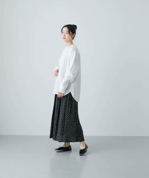 かぐれ / かぐれ シャツ・ブラウス | リネンクルーネックプルオーバー | 詳細17