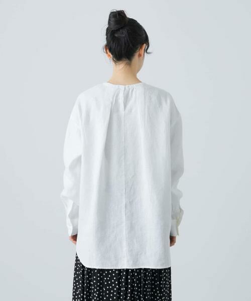 かぐれ / かぐれ シャツ・ブラウス | リネンクルーネックプルオーバー | 詳細21