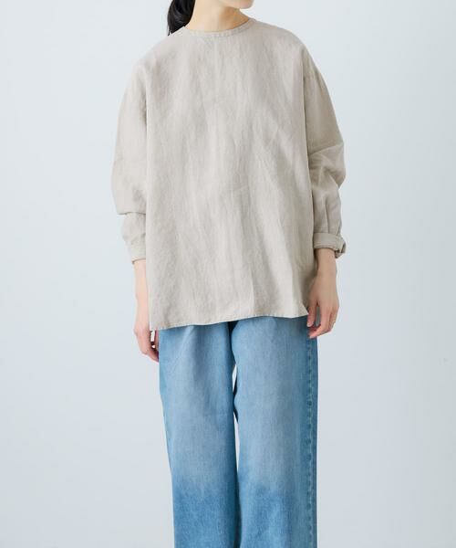 かぐれ / かぐれ シャツ・ブラウス | リネンクルーネックプルオーバー | 詳細26