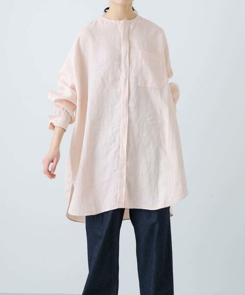 かぐれ / かぐれ シャツ・ブラウス | リネンチュニックシャツ | 詳細1