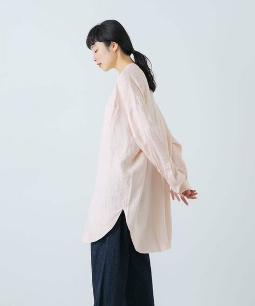 かぐれ / かぐれ シャツ・ブラウス | リネンチュニックシャツ | 詳細3