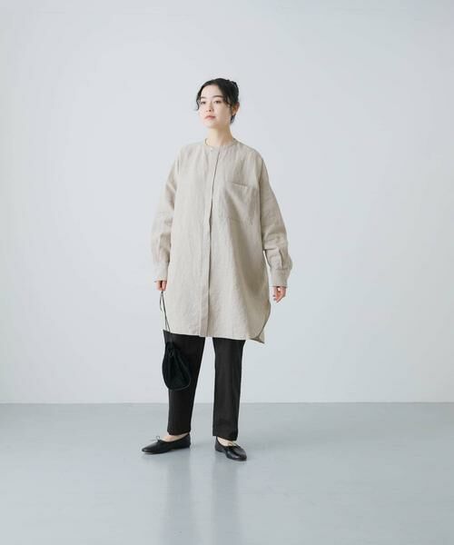 かぐれ / かぐれ シャツ・ブラウス | リネンチュニックシャツ | 詳細28