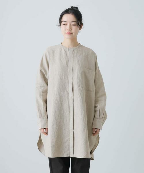 かぐれ / かぐれ シャツ・ブラウス | リネンチュニックシャツ | 詳細30