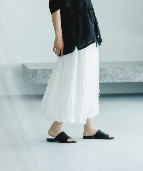 かぐれ / かぐれ スカート | フリンジカットジャガードスカート | 詳細6