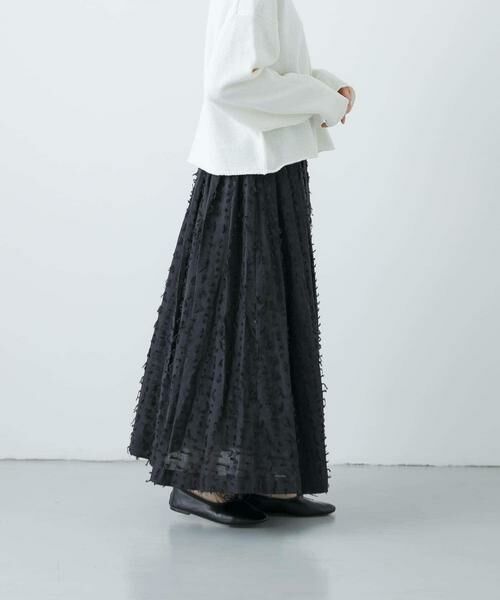 かぐれ / かぐれ スカート | フリンジカットジャガードスカート | 詳細26