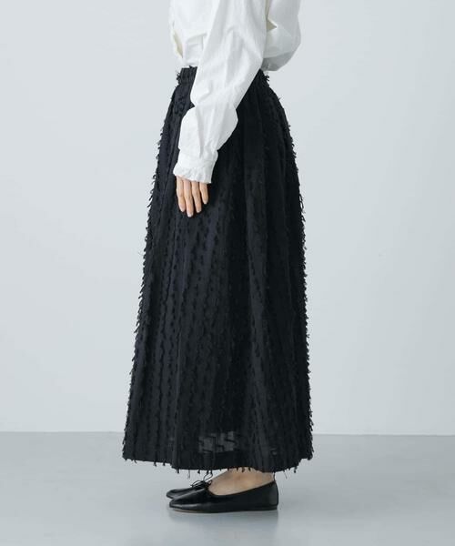 かぐれ / かぐれ スカート | フリンジカットジャガードスカート | 詳細28