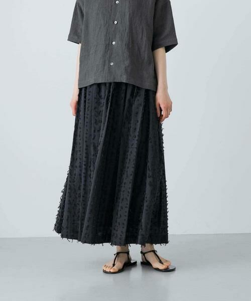 かぐれ / かぐれ スカート | フリンジカットジャガードスカート | 詳細17