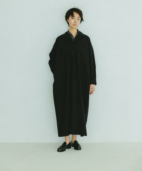 かぐれ / かぐれ ワンピース | 『2サイズ展開』コットンシルクシャツワンピース | 詳細11