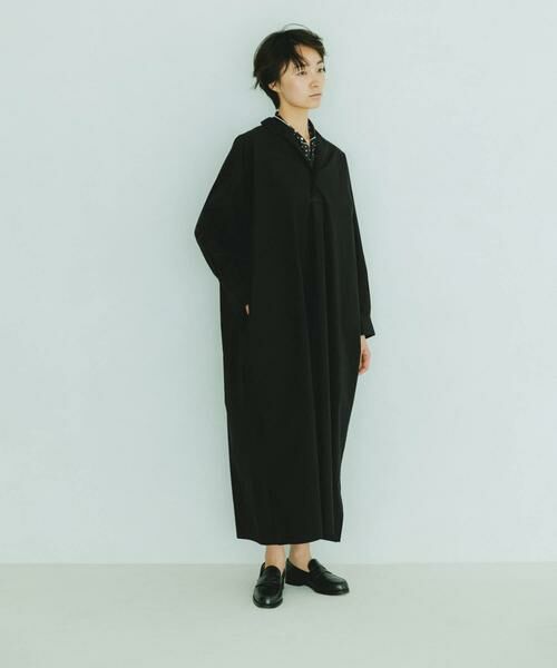 かぐれ / かぐれ ワンピース | 『2サイズ展開』コットンシルクシャツワンピース | 詳細12
