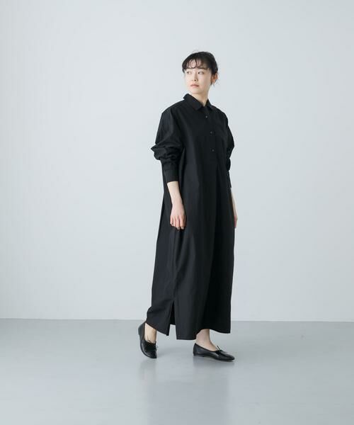 かぐれ / かぐれ ワンピース | 『2サイズ展開』コットンシルクシャツワンピース | 詳細17