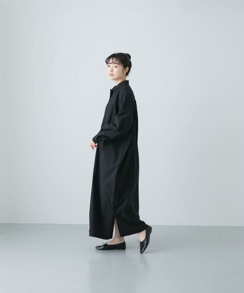かぐれ / かぐれ ワンピース | 『2サイズ展開』コットンシルクシャツワンピース | 詳細19