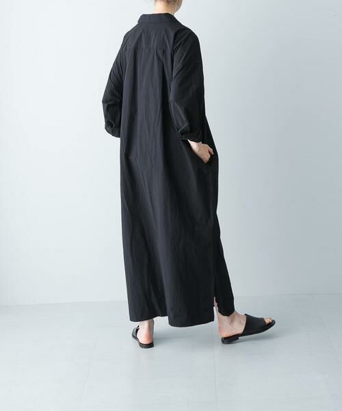 かぐれ / かぐれ ワンピース | 『2サイズ展開』コットンシルクシャツワンピース | 詳細8