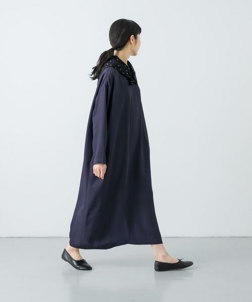 かぐれ / かぐれ ワンピース | 『2サイズ展開』アセテートワイドワンピース | 詳細4