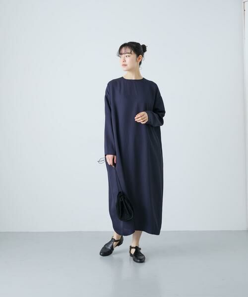 かぐれ / かぐれ ワンピース | 『2サイズ展開』アセテートワイドワンピース | 詳細6