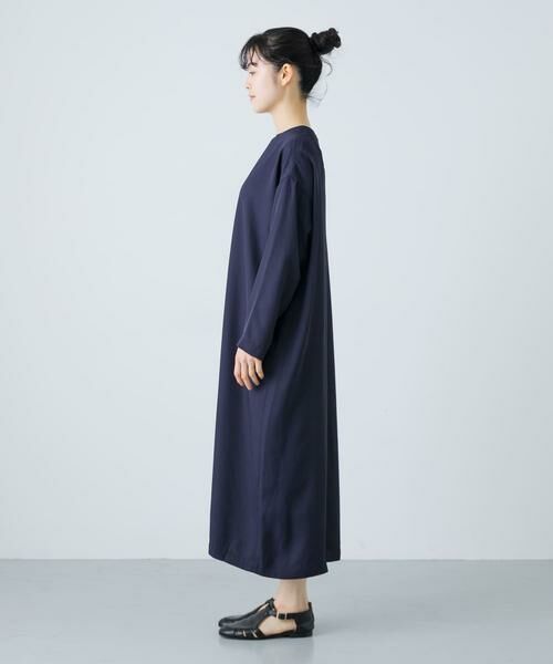 かぐれ / かぐれ ワンピース | 『2サイズ展開』アセテートワイドワンピース | 詳細9