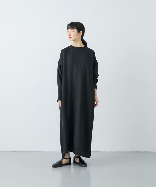 かぐれ / かぐれ ワンピース | 『2サイズ展開』アセテートワイドワンピース | 詳細23