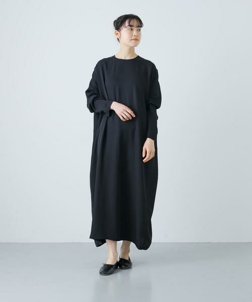 かぐれ / かぐれ ワンピース | 『2サイズ展開』アセテートワイドワンピース | 詳細24