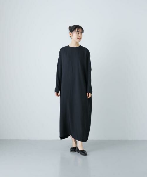 かぐれ / かぐれ ワンピース | 『2サイズ展開』アセテートワイドワンピース | 詳細27