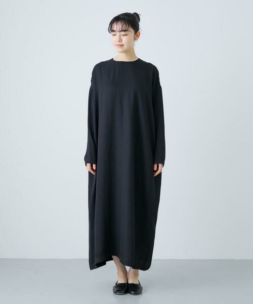 かぐれ / かぐれ ワンピース | 『2サイズ展開』アセテートワイドワンピース | 詳細28