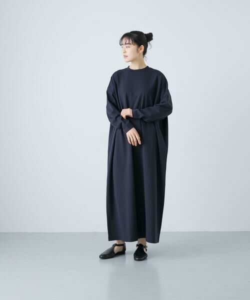 かぐれ / かぐれ ワンピース | 『2サイズ展開』コットンポンチワイドワンピース | 詳細7