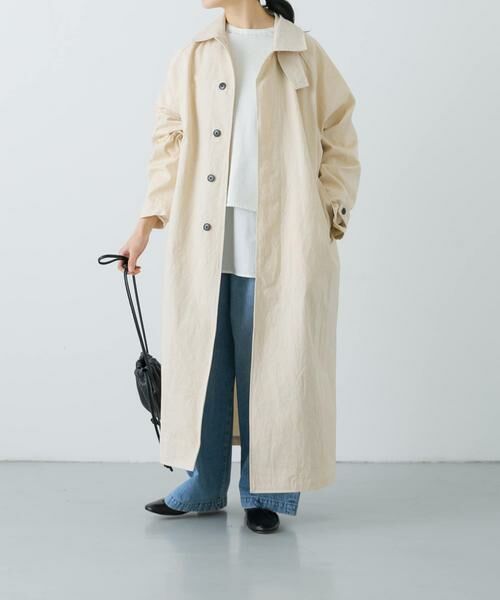 かぐれ / かぐれ ステンカラーコート | 『ユニセックス』コットンステンカラーコート | 詳細6
