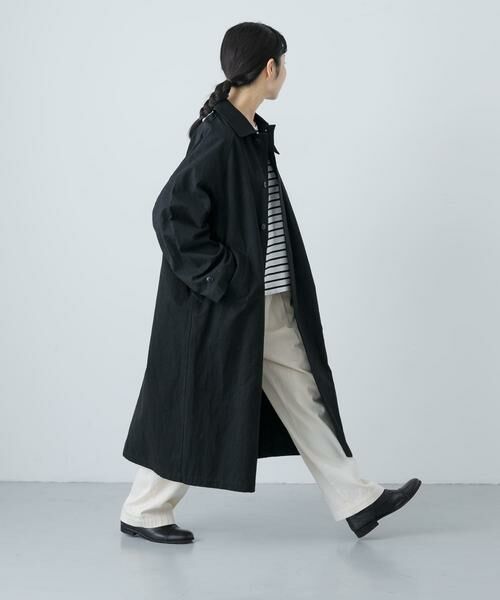 かぐれ / かぐれ ステンカラーコート | 『ユニセックス』コットンステンカラーコート | 詳細19