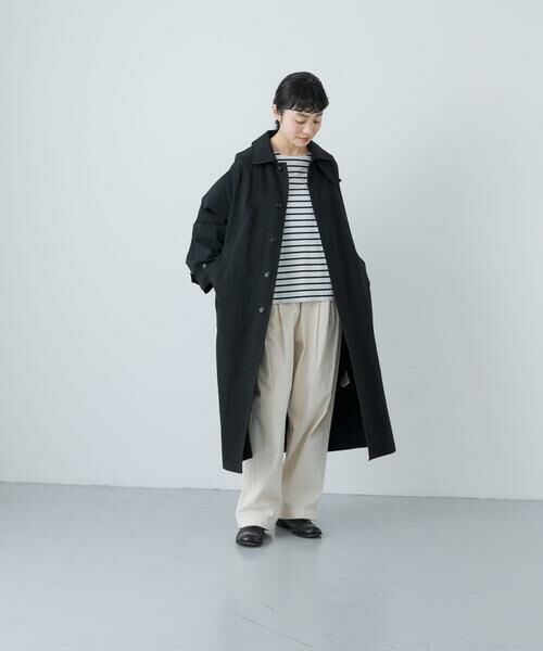 かぐれ / かぐれ ステンカラーコート | 『ユニセックス』コットンステンカラーコート | 詳細20