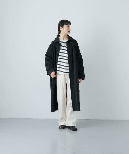 かぐれ / かぐれ ステンカラーコート | 『ユニセックス』コットンステンカラーコート | 詳細21